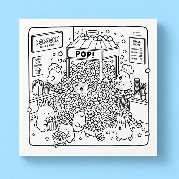 Delicious Disasters Colouring Book